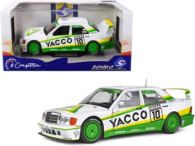 Solido Mercedes Benz 190 Evo Ii #10 Jacques Laffite "yacco" Dtm Deutsche Tourenwagen Masters (1991) "compet