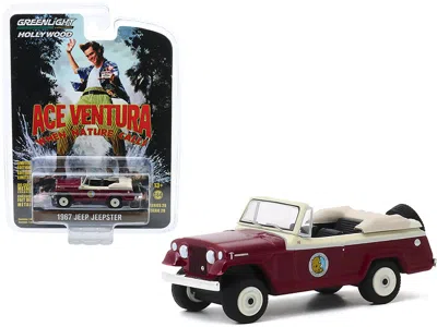 Greenlight 1967 Jeep Jeepster Convertible "ace Ventura: When Nature Calls" (1995) Movie "hollywood Series" Rele