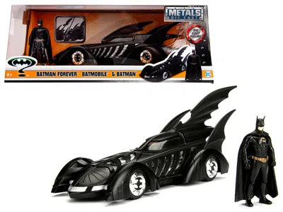 Jada 1995 Batman Forever Batmobile With Diecast Batman Figure 1/24 Diecast Model Car By