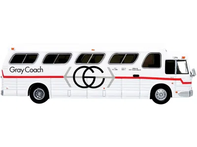 Iconic Replicas 1966 Gm Pd4107 "buffalo" Coach Bus "gray Coach" Destination: "pearson Airport" Toronto (ontario Cana