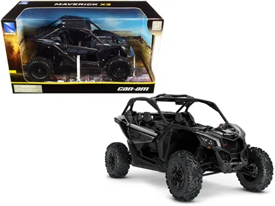 New Ray Can-am Maverick X3 Atv Triple Black 1/18 Diecast Model By