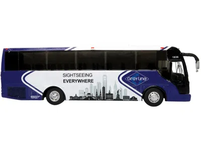 Iconic Replicas Temsa Ts 35e Bus New York City Gray Line "sightseeing Everywhere - Big Apple Tour" "the Bus & Motorc