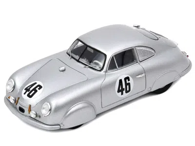 Spark Porsche 356 Sl #46 Auguste Veuillet - Edmond Mouche "porsche K. G." "24 Hours Of Le Mans" (1951) Wit
