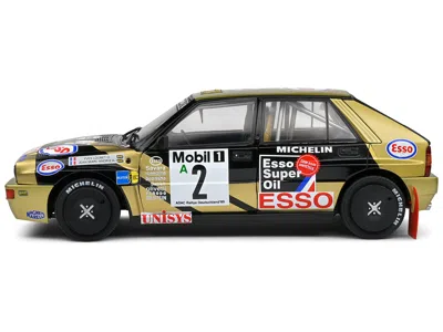Solido Lancia Delta Hf Integrale #2 Yves Loubet - Jean-marc Andrie 3rd Place "adac Rallye Deutschland" (198