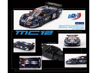 Bbr Maserati Mc12 Competizione #15 Ben Aucott - Alain Ferte - Stephane Daoudi "jmb Racing" "24 Hours Of