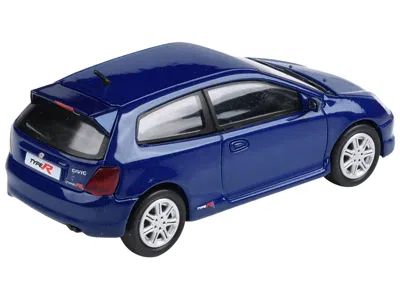 Paragon 2001 Honda Civic Type R Ep3 Vivid Blue Pearl Metallic 1/64 Diecast Model Car By  Models