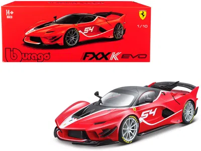 Bburago Ferrari Fxx K Evo #54 Michael Luzich "signature Series" 1/18 Diecast Model Car By
