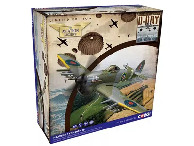 Corgi Hawker Typhoon Ib Fighter-bomber Aircraft "jb Ii No. 198 Squadron 146 Wing" (1944) British Royal Air