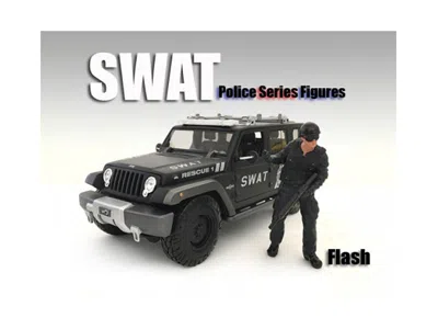 American Diorama 1 By 18 Scale Swat Team Flash Figure For Models