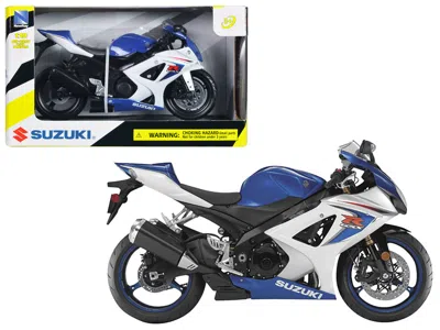 New Ray 2008 Suzuki Gsx-r1000 Blue Bike Motorcycle 1/12 By