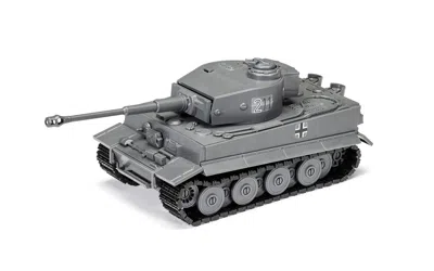 Airfix Quickbuild Skill 1 Model Kit Tiger I Tank "german Army" Snap Together Painted Plastic Model Tank Kit 1/35 Scale