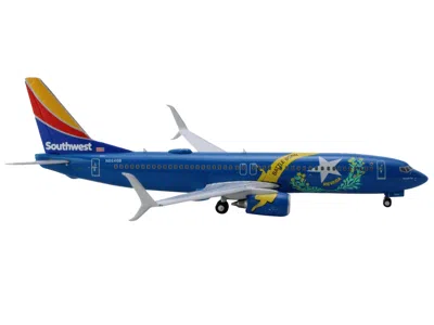Geminijets Boeing 737-800 Commercial Aircraft "southwest Airlines - Nevada One" (n8646b) Blue With Striped Tail