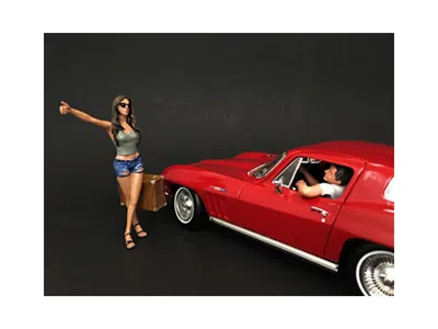 American Diorama 70s Style Figure Vii For 1 Isto 24 Model Car