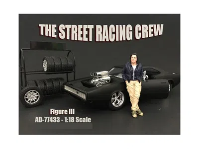 American Diorama The Street Racing Crew Figure Iii For 1 Isto 18 Diecast Model Car