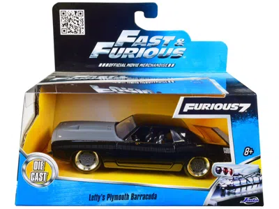 Jada Letty's Plymouth Barracuda "fast & Furious 7" Movie 1/32 Diecast Model Car By