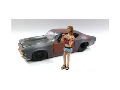 American Diorama Look Out Girl Monica Figure For 1-24 Scale Diecast Car Models