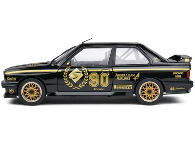 Solido 1990 Bmw E30 M3 Black " 90th Anniversary" Livery Limited Edition "competition" Series 1/18 Die