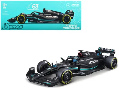 Bburago Mercedes-amg F1 W14 E Performance #63 George Russell "petronas" Formula One F1 "world Championship"