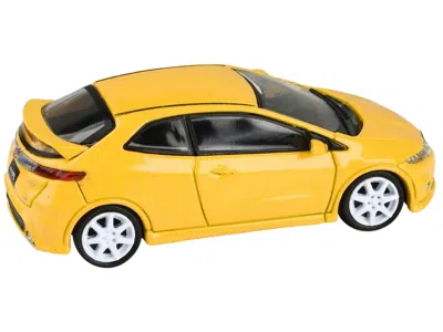 Paragon 2007 Honda Civic Type R Fn2 Sunlight Yellow 1/64 Diecast Model Car By  Models