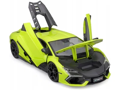 Maisto Lamborghini Revuelto Green Metallic "special Edition" 1/18 Diecast Model Car By