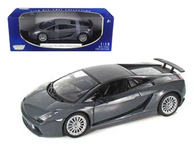 Motormax Lamborghini Gallardo Superleggera Grey 1-18 Diecast Model Car