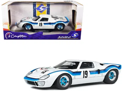 Solido Ford Gt40 Mk.1 Rhd (right Hand Drive) #19 Emilio Marta "angola Championship" (1973) "competition" Se