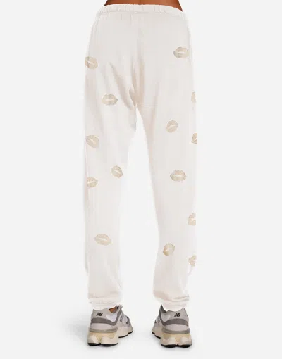 Lauren Moshi Tanzy Gold Stud Kisses In Milk