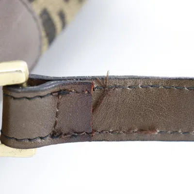 Pre-owned Gucci Fendi Brown Canvas Shoulder Bag ()