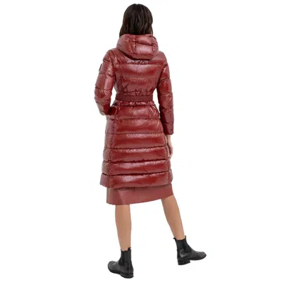 Herno Red Nylon Jackets & Women's Coat In Red