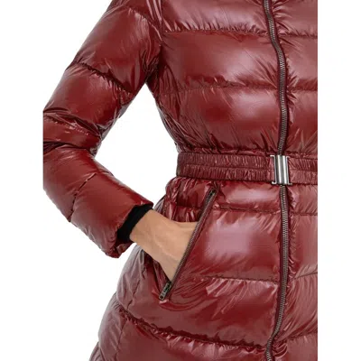 Herno Red Nylon Jackets & Women's Coat In Red
