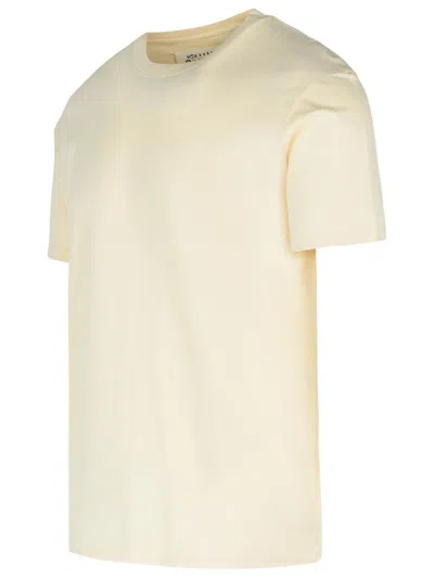 Maison Margiela Men's Jersey T-shirt In White
