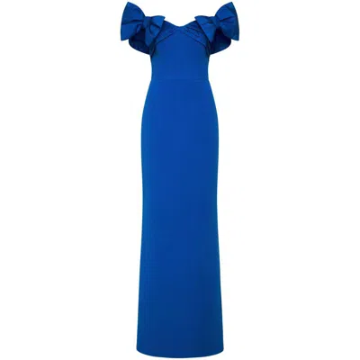 Rebecca Vallance Antonella Gown In Blue