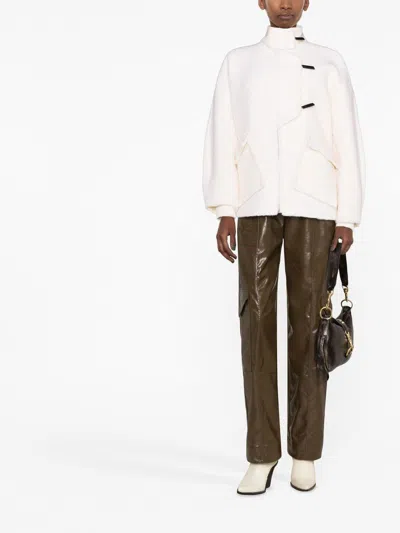 Ganni Wool Drop Shoulder Jacket