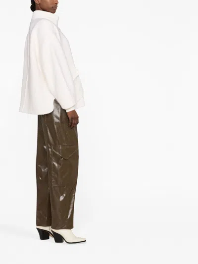Ganni Wool Drop Shoulder Jacket