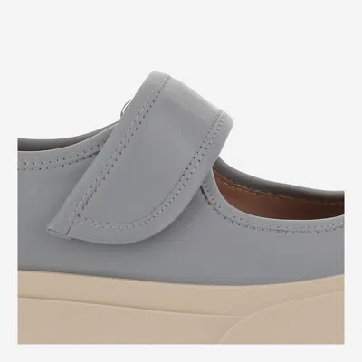 Marni Leather Mary Jane Sneakers