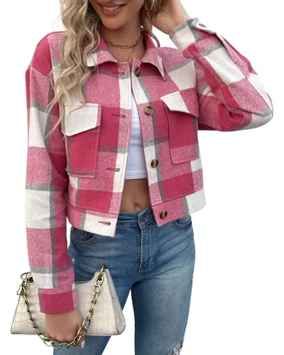 Charlotte Green Jacket In Red
