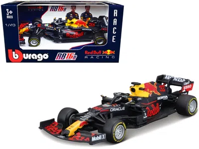 Bburago Honda Rb16b #33 Max Verstappen Formula One F1 Red Bull Racing (2021) 1/43 Diecast Model Car By Bbura