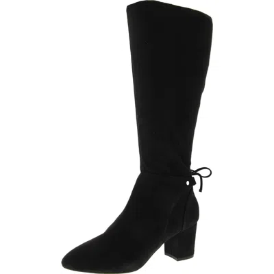 Charter Club Mayviss Womens Padded Insole Round Toe Knee-high Boots In Multi