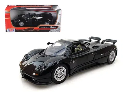 Motormax Pagani Zonda C12 Black 1-24 Diecast Car Model