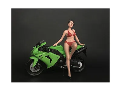 American Diorama Hot Bike Model Elizabeth Figurine For 1/12 Scale Motorcycle Models By