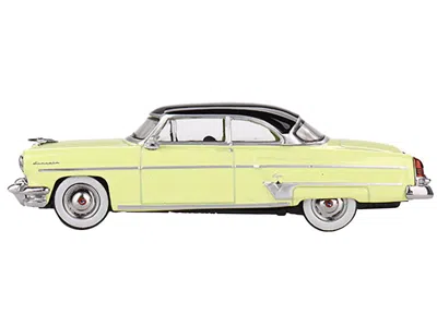 Mini Gt 1954 Lincoln Capri Premier Yellow With Black Top Limited Edition To 3000 Pieces Worldwide 1/64 Dieca
