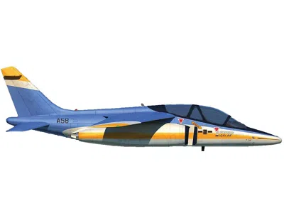 Herpa Lockheed Alpha Jet Aircraft "vtx-ts Competition" United States Navy "military" Series 1/72 Diecast M