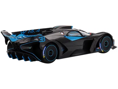 TOP SPEED BUGATTI BOLIDE PRESENTATION VERSION BLUE AND BLACK 1/18 MODEL CAR BY TOP SPEED 