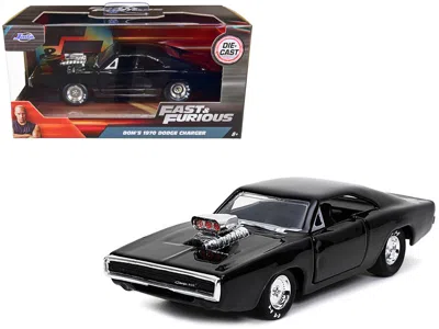Jada Dom's 1970 Dodge Charger 500 Black "fast & Furious 9 F9" (2021) Movie 1/32 Diecast Model Car By