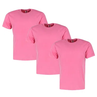 Ctm Men's Comfort Colors Dyed Short Sleeve T-shirt In Multi