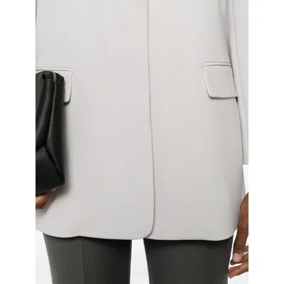Theory Crepe Blazer In White