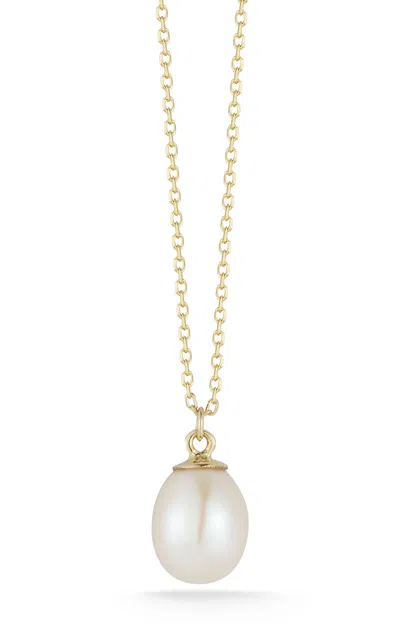 Ember Fine Jewelry 14k Gold 6.5mm Pearl Pendant Necklace In Multi