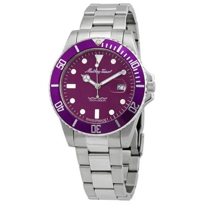 Mathey-tissot Men's Darius White Dial Watch In White