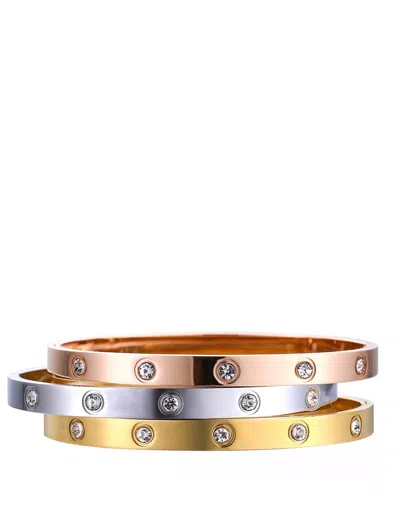 Liv Oliver 18k Plated Bracelet In Multi