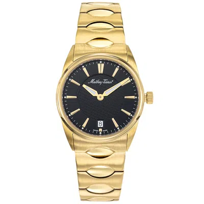 Mathey-tissot Women's Classic Black Dial Watch In Black